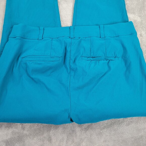 Lane Bryant Allie Womens Pants 18R Plus Cropped Blue Comfort Waist BLU144E - Picture 6 of 8